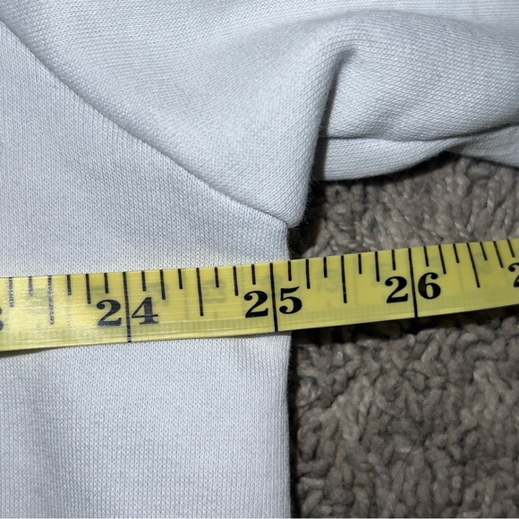 ADIDAS Post Game Badge of Sport Oversized White Pullover Hoodie Men’s Small - Picture 8 of 9